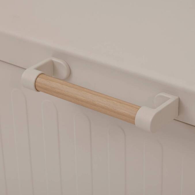 Coffre de rangement EDENIO Argile 670 L - Acier galvanisé, Aluminium traité époxy Argile