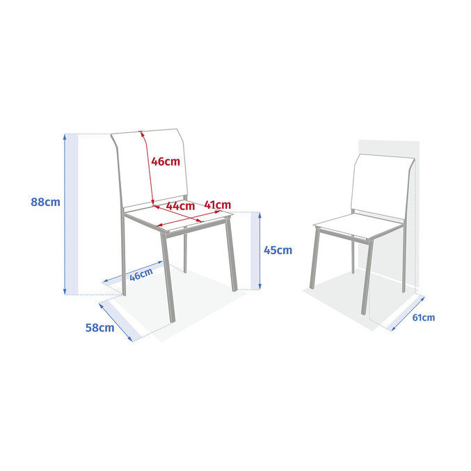 Ensemble table de jardin ÉVASION + 2 chaises empilables ESSENTIA Lin & Laurier 2 places - Aluminium traité époxy Lin / Laurier