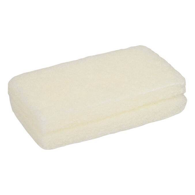 Lot de 2 éponges nettoyantes multi-surfaces 9,5 x 4 x 18 cm - Polypropylène Vert