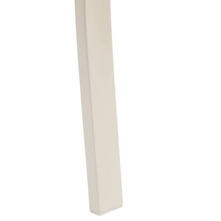 Banc de jardin ALVERNIA Argile 3 places - Acier traité époxy, Traitement anti-rouille renforcé
