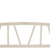 Banc de jardin ALVERNIA Argile 3 places - Acier traité époxy, Traitement anti-rouille renforcé Argile