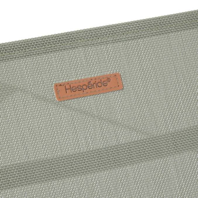 Transat BONAO Vert laurier 2 roues - Aluminium traité époxy, Texaline3795