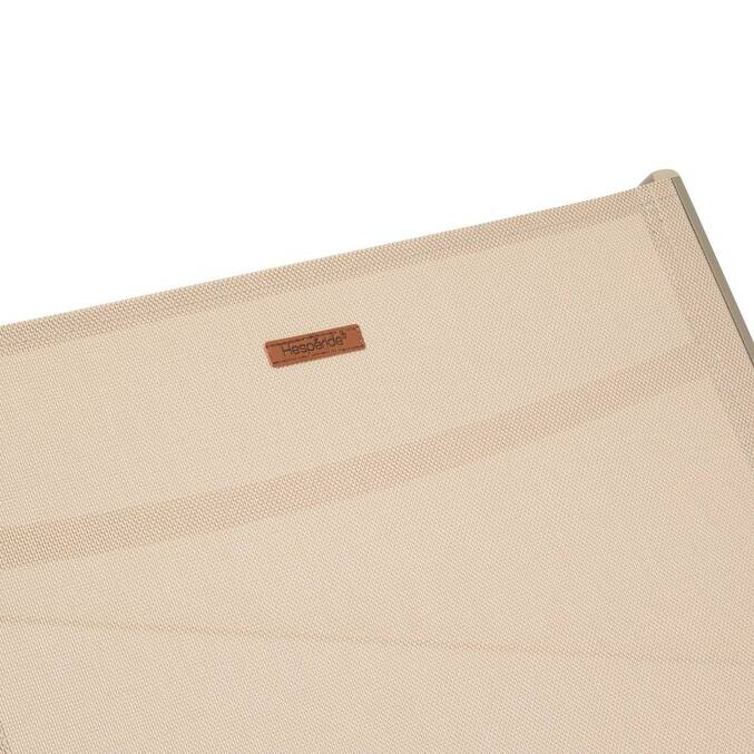 Transat BONAO Lin / Café 2 roues - Aluminium traité époxy, Texaline3864