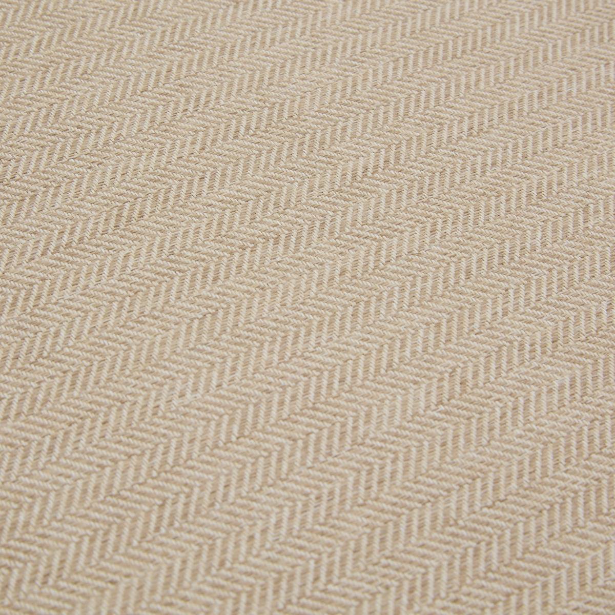 Canapé de jardin ALLURE Beige Zébrano / Acajou 3 places - Aluminium traité époxy, Polyester Beige Zébrano / Acajou