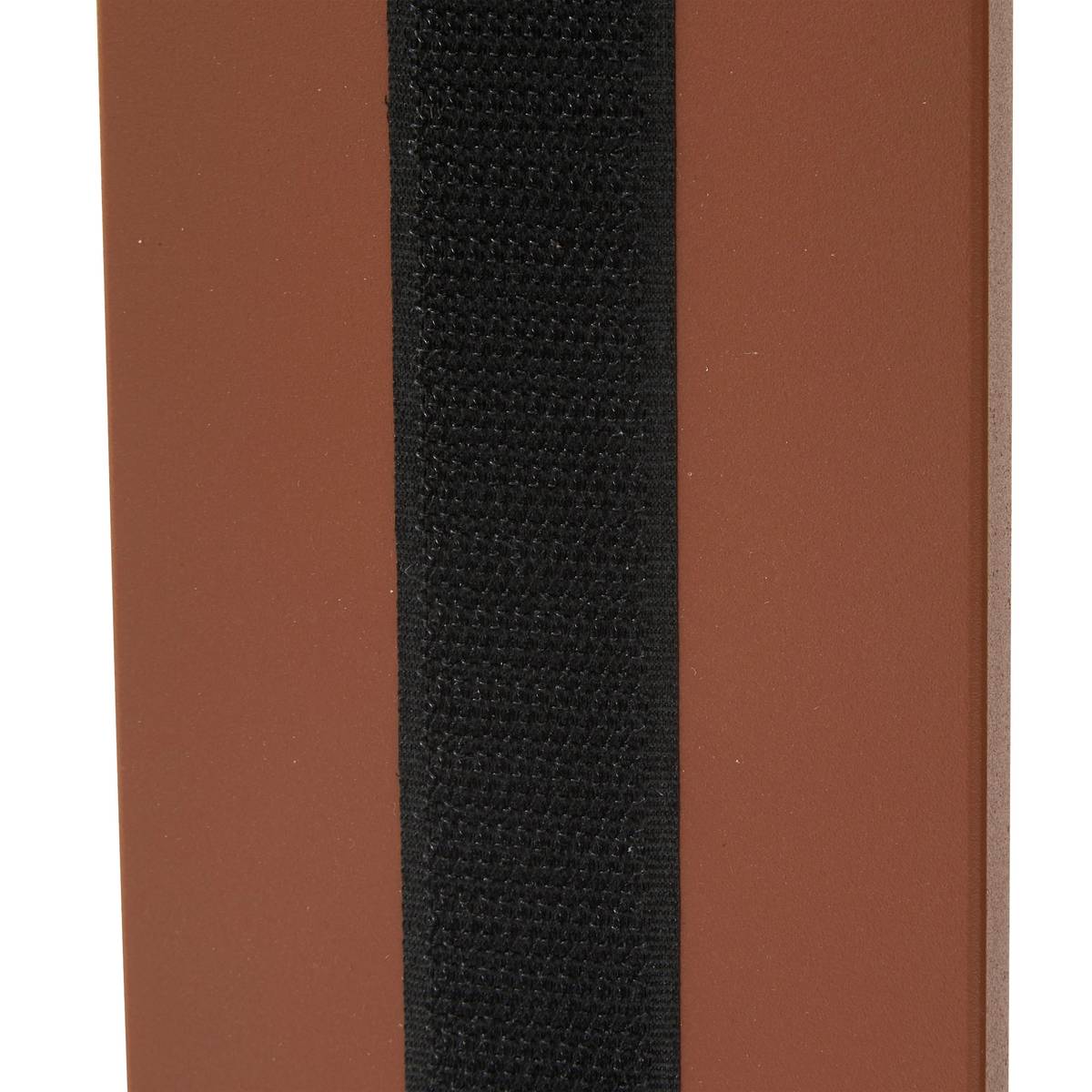 Canapé de jardin ALLURE Beige Zébrano / Acajou 2 places - Aluminium traité époxy, Polyester Beige Zébrano / Acajou