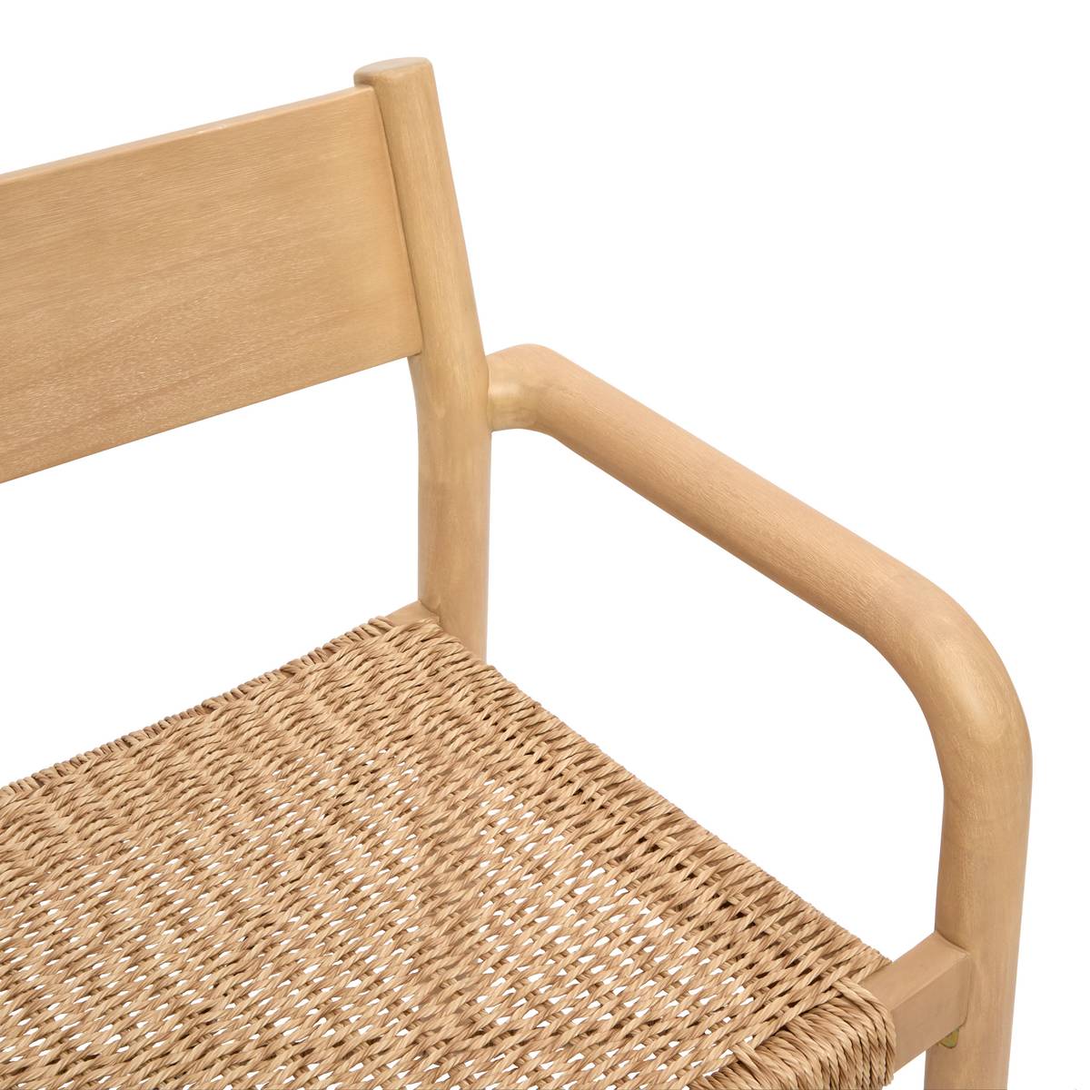 Banc de jardin WOOKY Beige 2 places - Eucalyptus certifié FSC® Beige