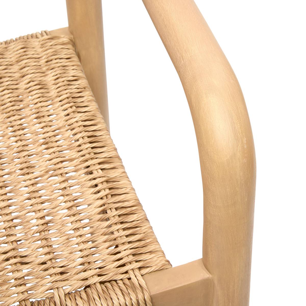Banc de jardin WOOKY Beige 2 places - Eucalyptus certifié FSC® Beige