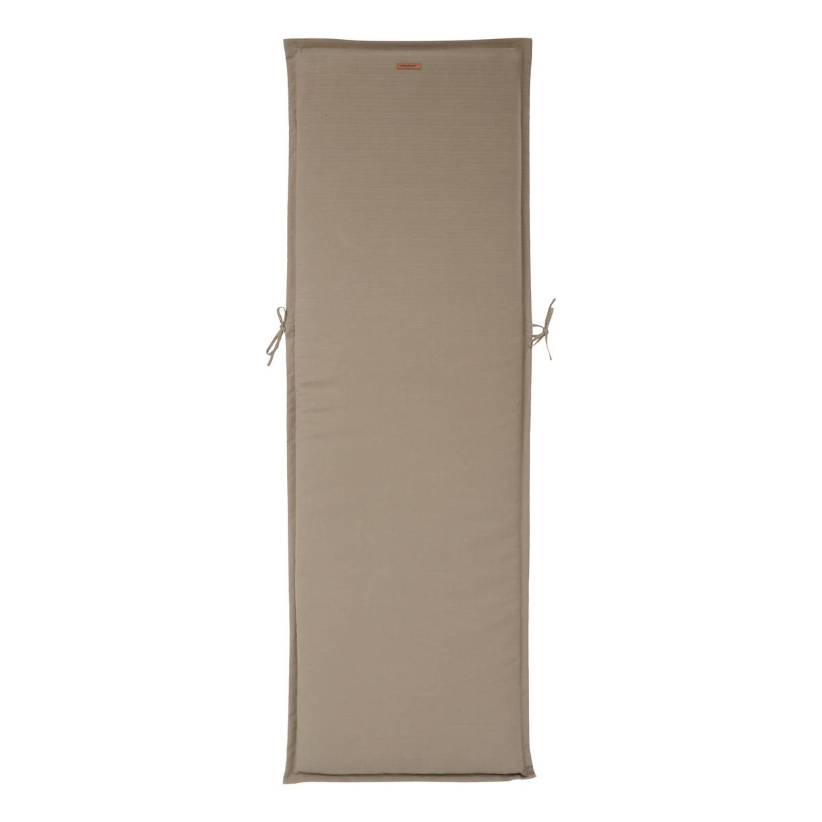 Coussin d'extérieur KORAÏ Café 190 x 60 cm - Polyester Café