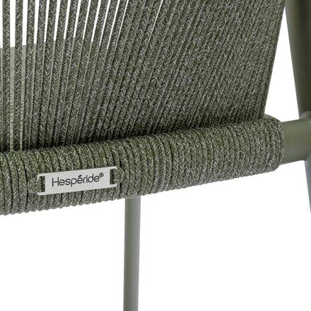 Fauteuil de jardin RIU Sauge / Vert laurier Aluminium traité époxy, Polyester