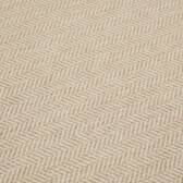 Chauffeuse de jardin ALLURE Beige / Acajou Aluminium traité époxy, Polyester Beige / Acajou