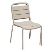Chaise de jardin ALEGORIA Argile Acier traité époxy, Traitement anti-rouille renforcé Argile