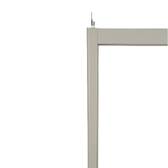 Pergola électrique bioclimatique autoportante EVORA Argile 4 x 3 m - Structure et lames doubles en aluminium Argile