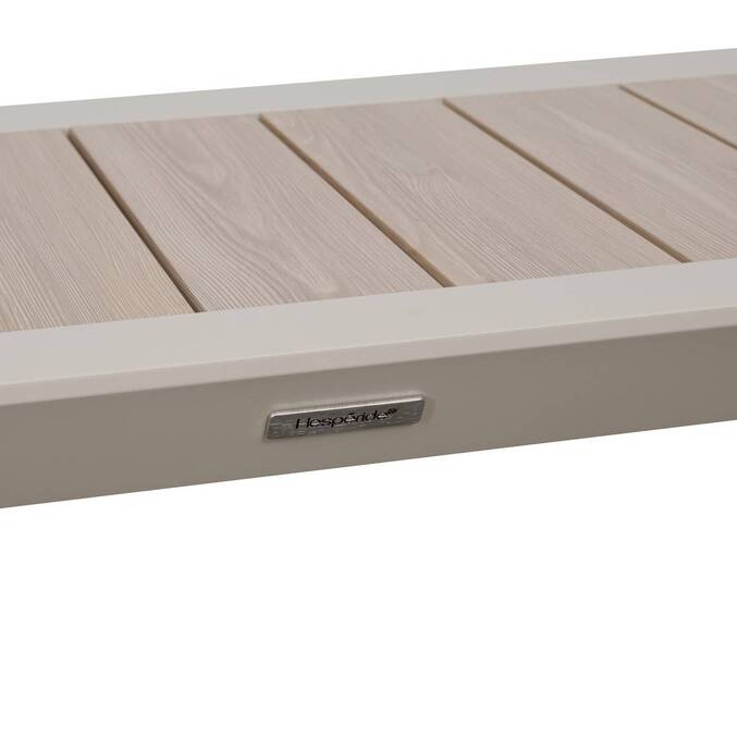 Table de jardin ÉVASION Beige Lin 2 places - Aluminium traité époxy3757