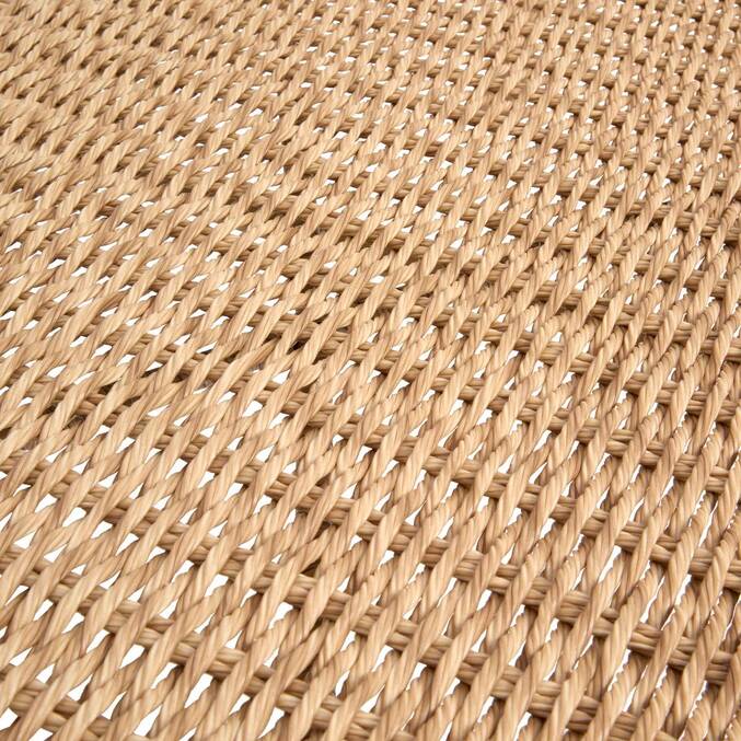 Banc de jardin WOOKY Beige 2 places - Eucalyptus certifié FSC®13