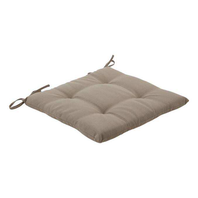 Galette de chaise KORAÏ Café 40 x 40 cm - Polyester3443