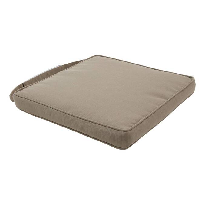 Galette de chaise KORAÏ Café 40 x 40 cm - Polyester Café