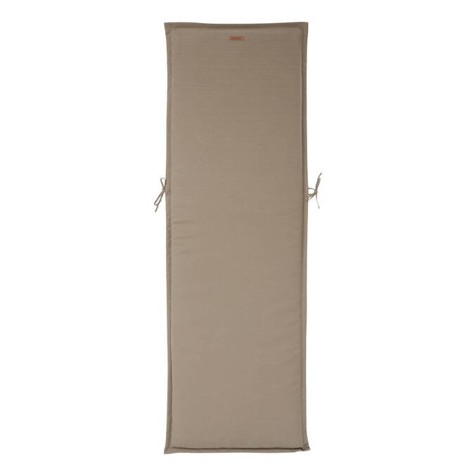 Coussin d'extérieur KORAÏ Café 190 x 60 cm - Polyester Café