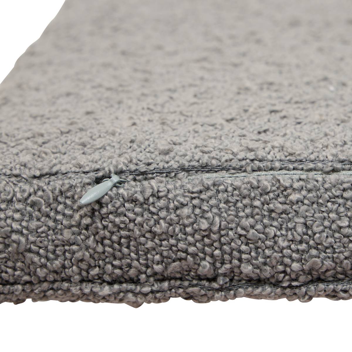 Galette de chaise SOLFIA Gris Ardoise 40 x 40 cm - Polyester Gris ardoise