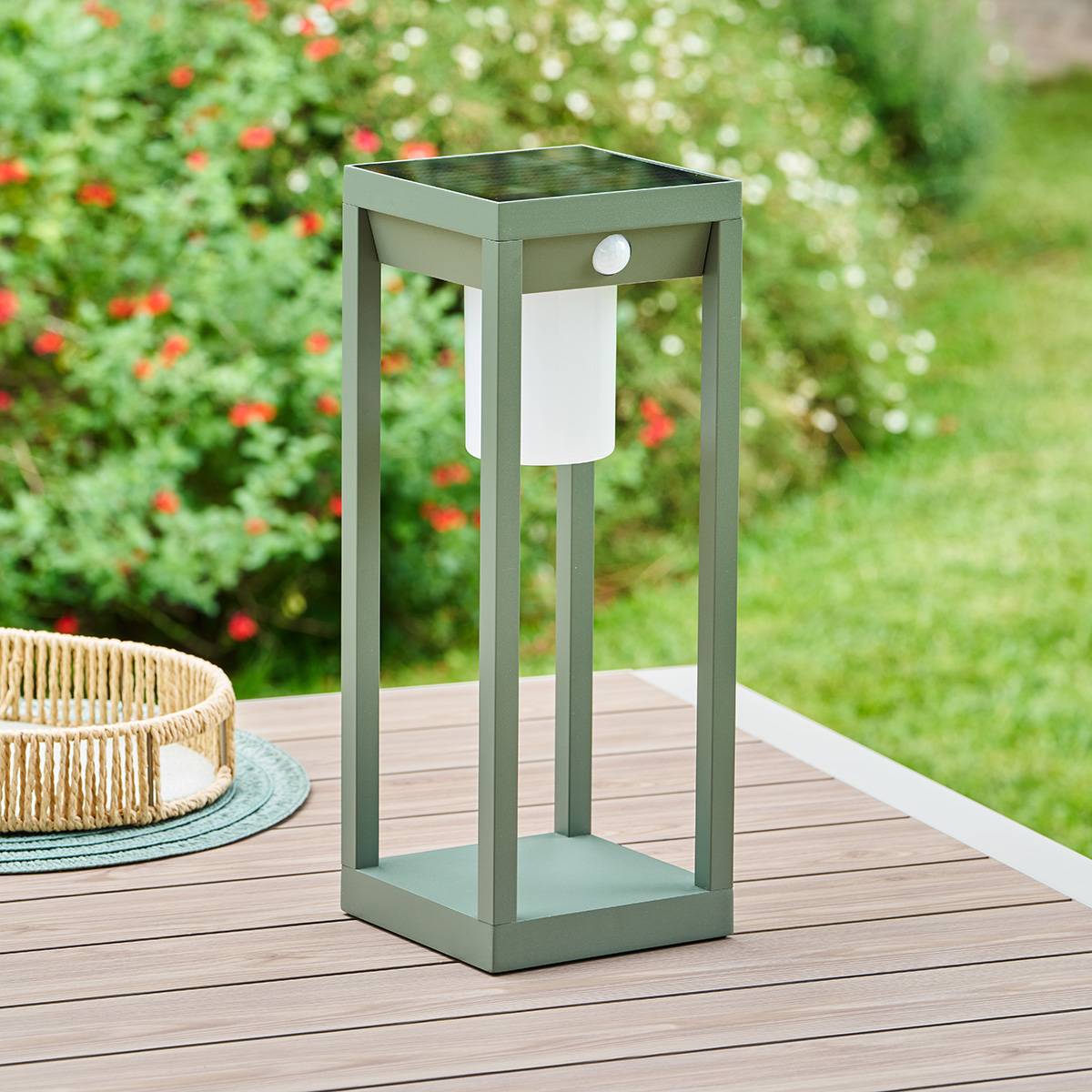 Luminaire d'extérieur PIKY Vert Laurier H. 40 cm - Aluminium Laurier