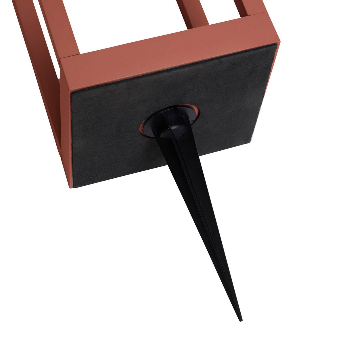 Luminaire d'extérieur PIKY Acajou H. 40 cm Acajou