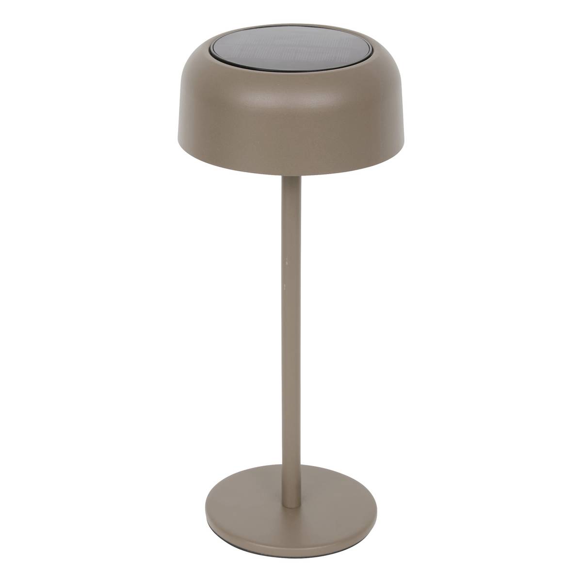 Lampe solaire BOLTY Café H.30 cm - Aluminium Café