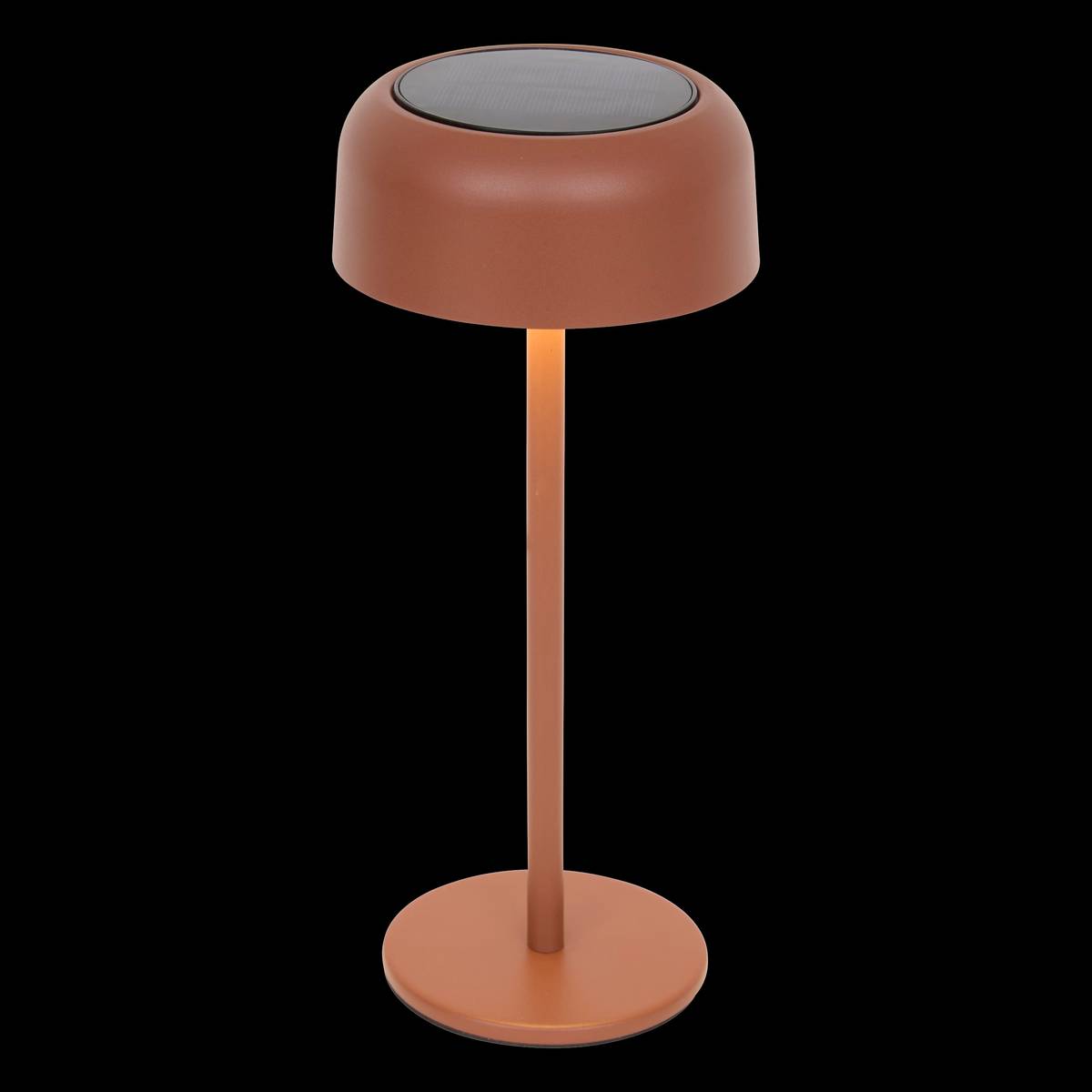 Lampe solaire BOLTY Acajou H.30 cm - Aluminium Acajou