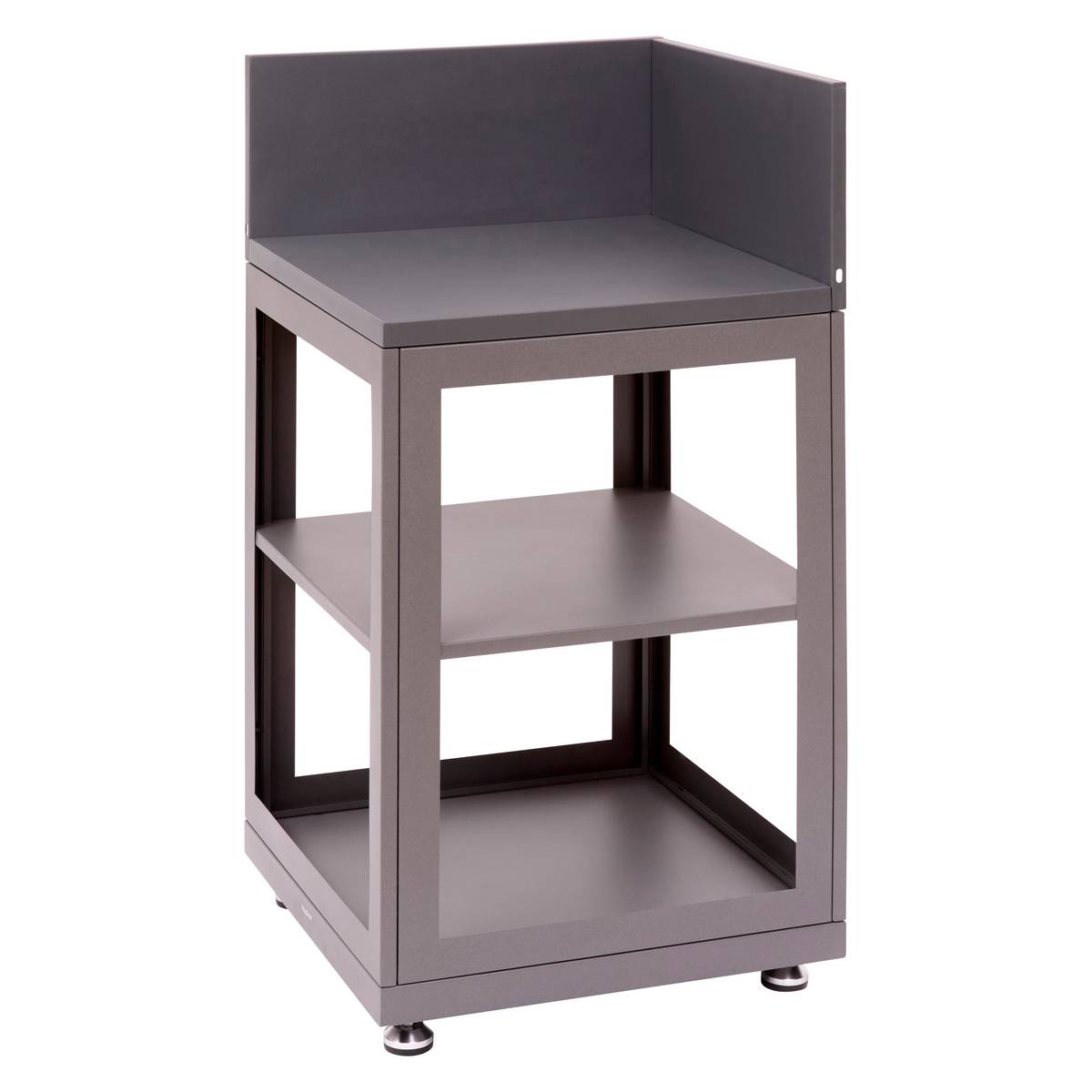 Module d'angle pour cuisine d'été OXYANA Graphite 110 x 60 x 60 cm - Acier galvanisé, Traitement antirouille renforcé Graphite