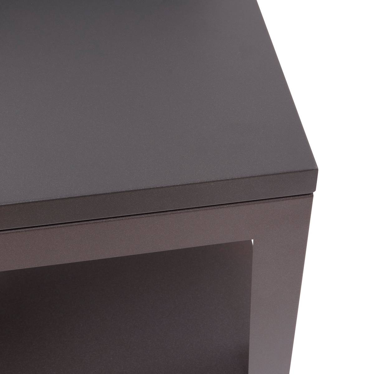 Module d'angle pour cuisine d'été OXYANA Graphite 110 x 60 x 60 cm - Acier galvanisé, Traitement antirouille renforcé Graphite