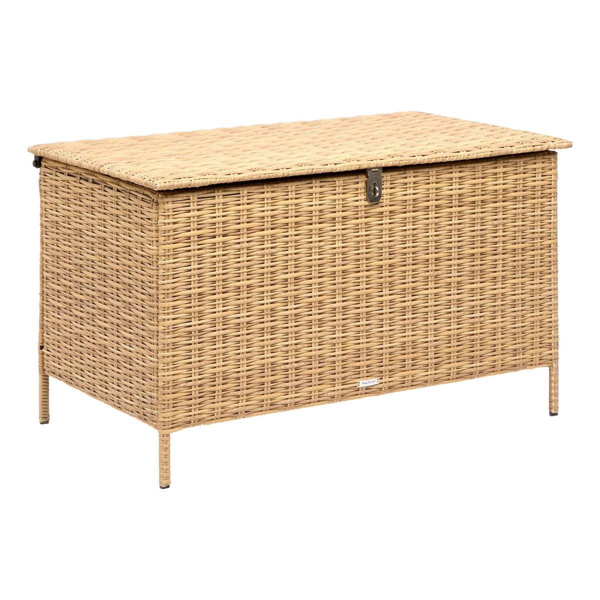 Coffre de rangement BAYANA Savana 300L - Acier, Résine tressée synthétique Savana