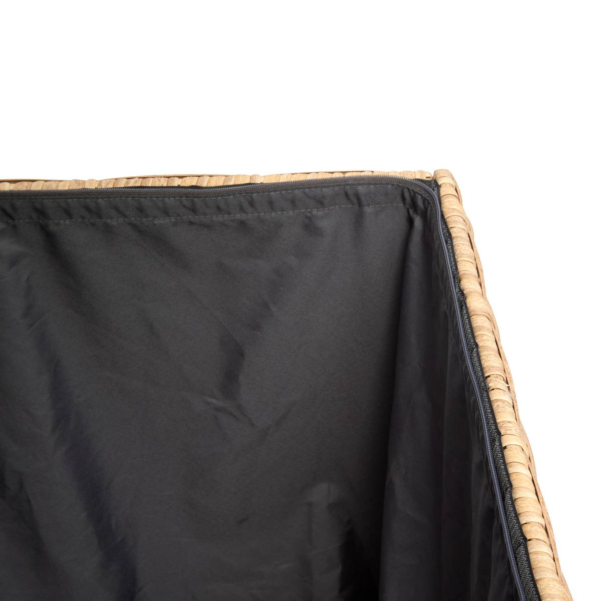 Coffre de rangement BAYANA Savana 300L - Acier, Résine tressée synthétique Savana