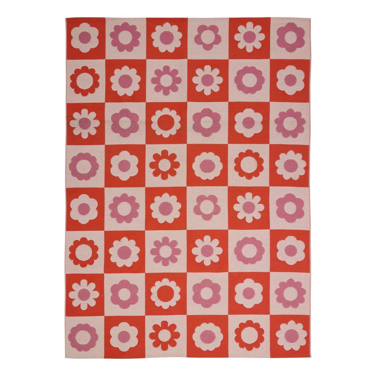 Tapis extérieur CHACHAPOP Rose 230x160 cm - Polypropylène Rose