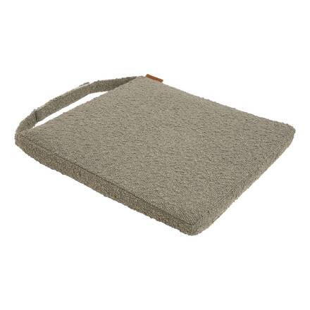 Galette de chaise SOLFIA Vert Laurier 40 x 40 cm - Polyester