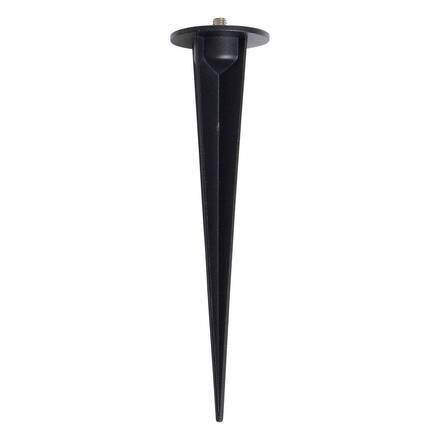 Potelet d'extérieur solaire DETEKT Graphite D.15,5 cm - Aluminium