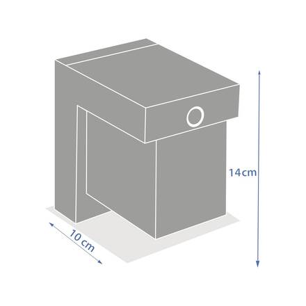 Applique murale MULTY Graphite 13 x 14 x 10 cm - Aluminium