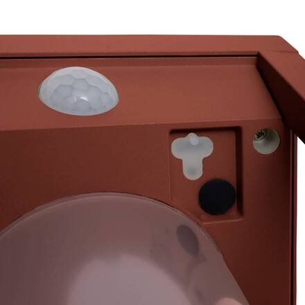Luminaire d'extérieur PIKY Acajou H. 40 cm