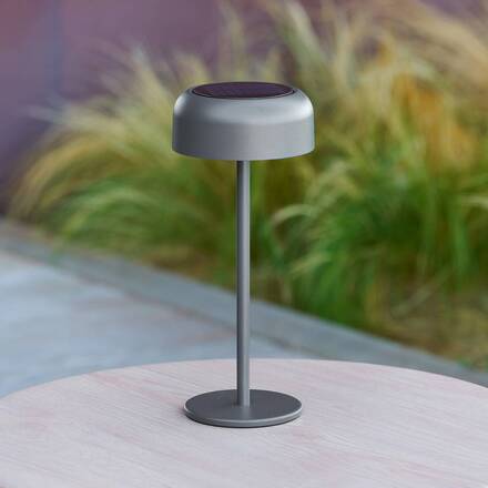 Lampe solaire BOLTY Graphite H.30 cm - Aluminium