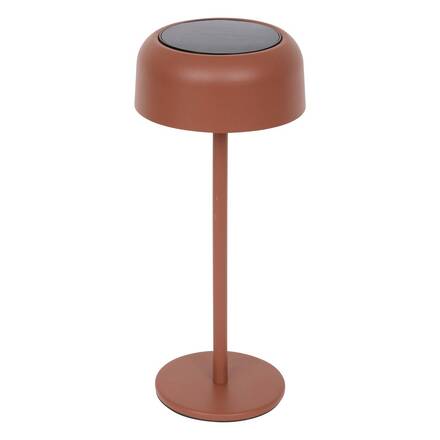 Lampe solaire BOLTY Acajou H.30 cm - Aluminium
