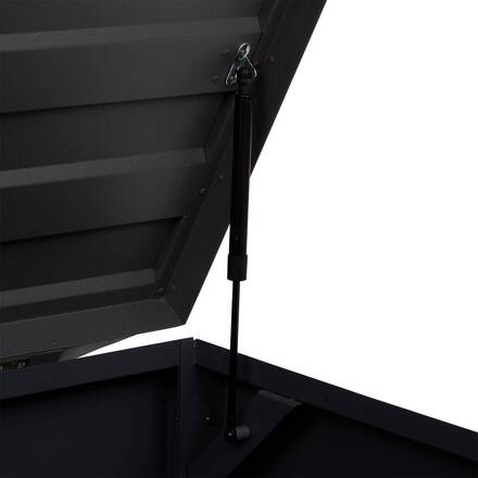 Coffre de rangement ALUMIA Graphite 750L - Acier, Aluminium