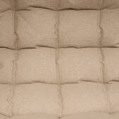 Balancelle de jardin PAOPAO Argile 2 places - Acier traité époxy, Polyester Argile