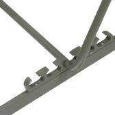 Chilienne de jardin pliable LUNIVIA Laurier 5 positions Laurier