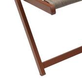 Chilienne de jardin LUNIVIA Acajou 5 positions Acajou