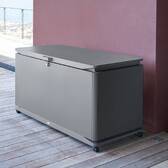 Coffre de rangement ALUMIA Graphite 750L - Acier, Aluminium Graphite