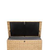 Coffre de rangement BAYANA Savana 300L - Acier, Résine tressée synthétique Savana