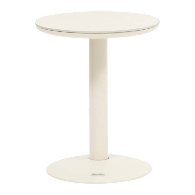Table d'appoint de jardin rond SOLETIA Argile 40 x 40 x 50 cm - Acier3704