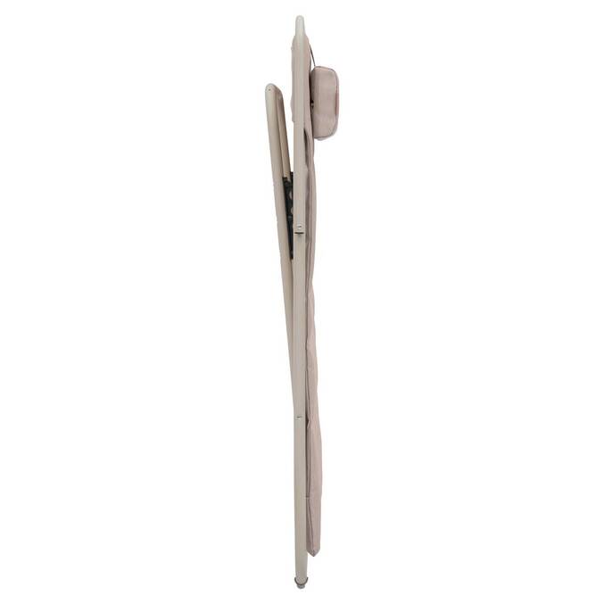 Chilienne de jardin empilable pliable MIRAEL Lin / Argile 4 positions3757