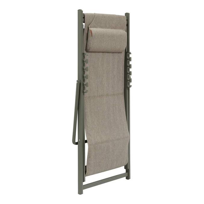 Chilienne de jardin pliable LUNIVIA Laurier 5 positions3795
