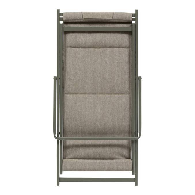 Chilienne de jardin pliable LUNIVIA Laurier 5 positions3795