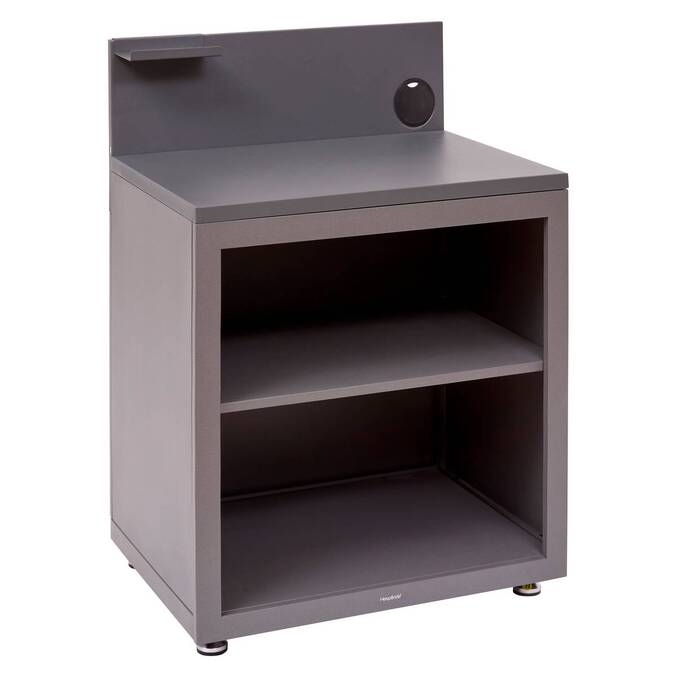 Etagère pour cuisine d'été OXYANA Graphite 110 x 60 x 80 cm - Acier galvanisé, Traitement antirouille renforcé3500