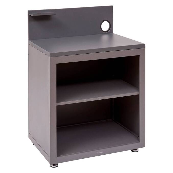 Etagère pour cuisine d'été OXYANA Graphite 110 x 60 x 80 cm - Acier galvanisé, Traitement antirouille renforcé3500