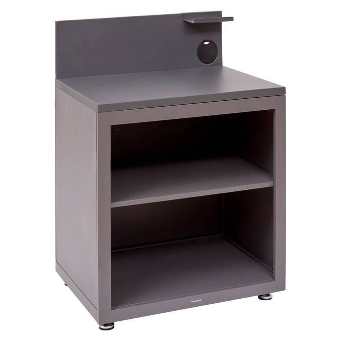 Etagère pour cuisine d'été OXYANA Graphite 110 x 60 x 80 cm - Acier galvanisé, Traitement antirouille renforcé3500